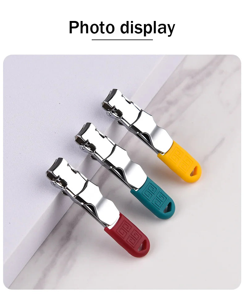 Ultra-Thin Foldable Stainless Steel Nail Clipper