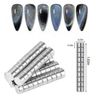 Magnetic Nail Art Guide and Length Measuring Tool