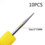 Professional Tungsten Carbide Nail Drill Bit Set