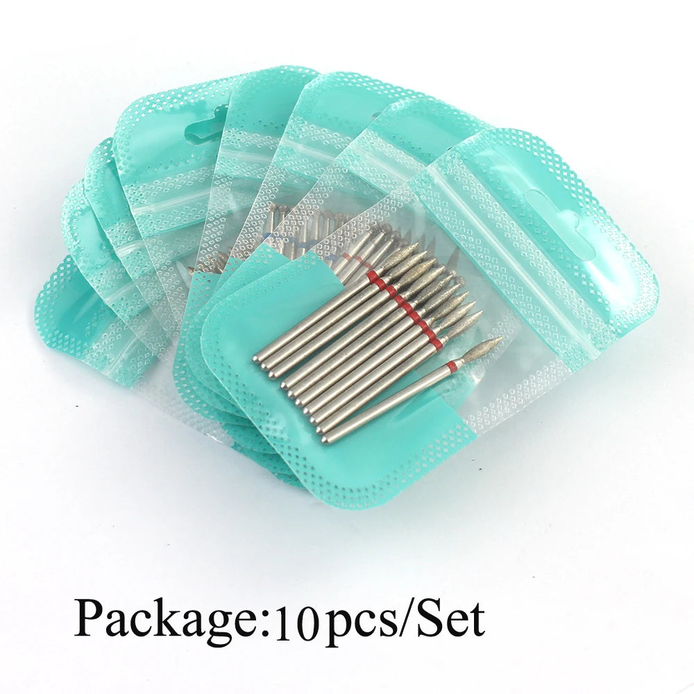 Diamond Drill Bit Set for Professional Nail Manicure