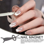 Rabbit Shape Cat Eye Nail Art Magnet Tool