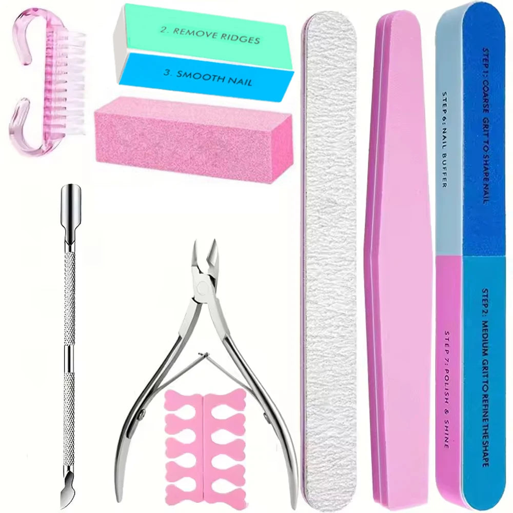 Professional Manicure and Pedicure Grooming Kit