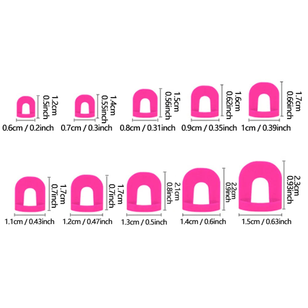 Mess-Free Nail Polish Spill Protector Clips - 13