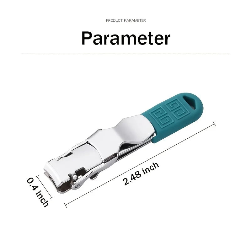 Ultra-Thin Foldable Stainless Steel Nail Clipper - 3