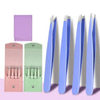 Professional Precision Eyebrow Tweezer Set