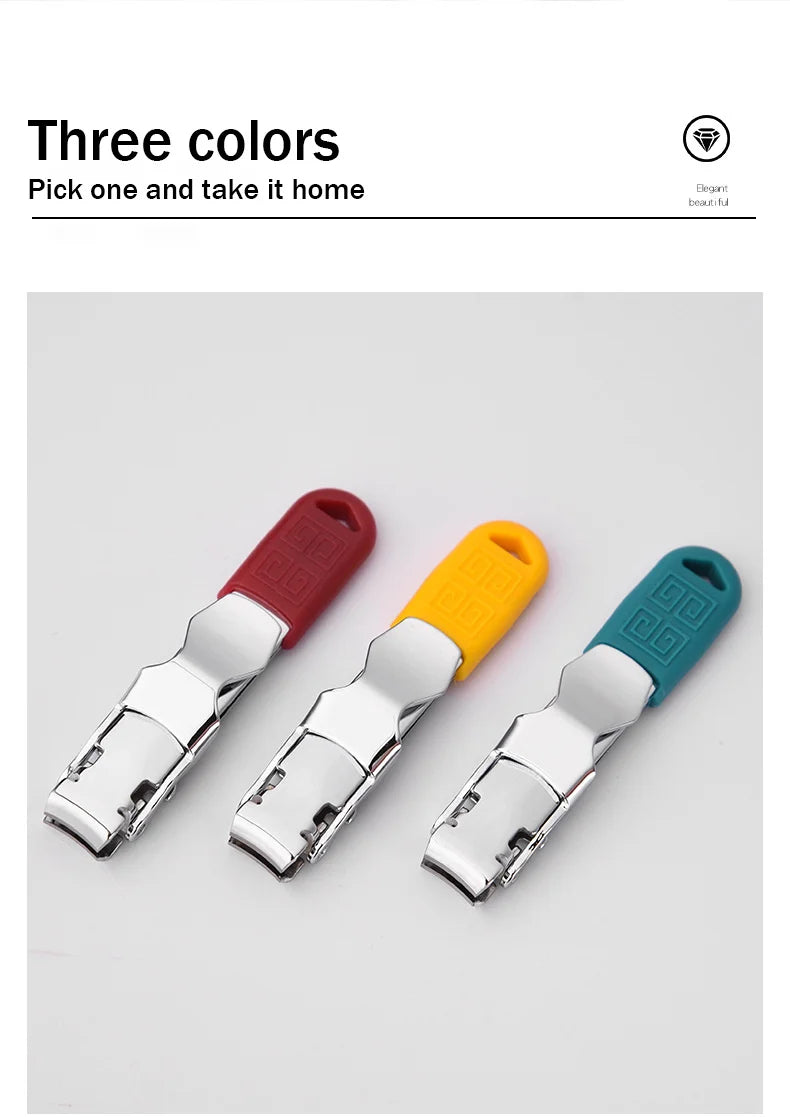 Ultra-Thin Foldable Stainless Steel Nail Clipper