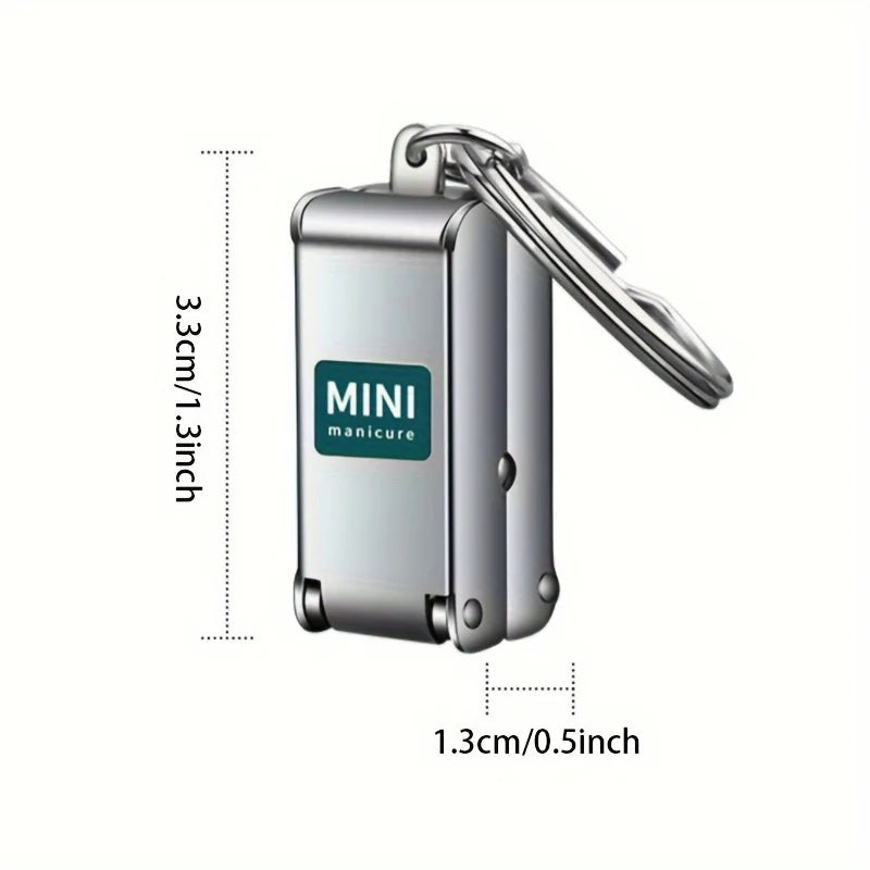 Compact Portable Stainless Steel Nail Clipper - 2