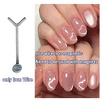Magnetic Heart Shape Nail Art Tool