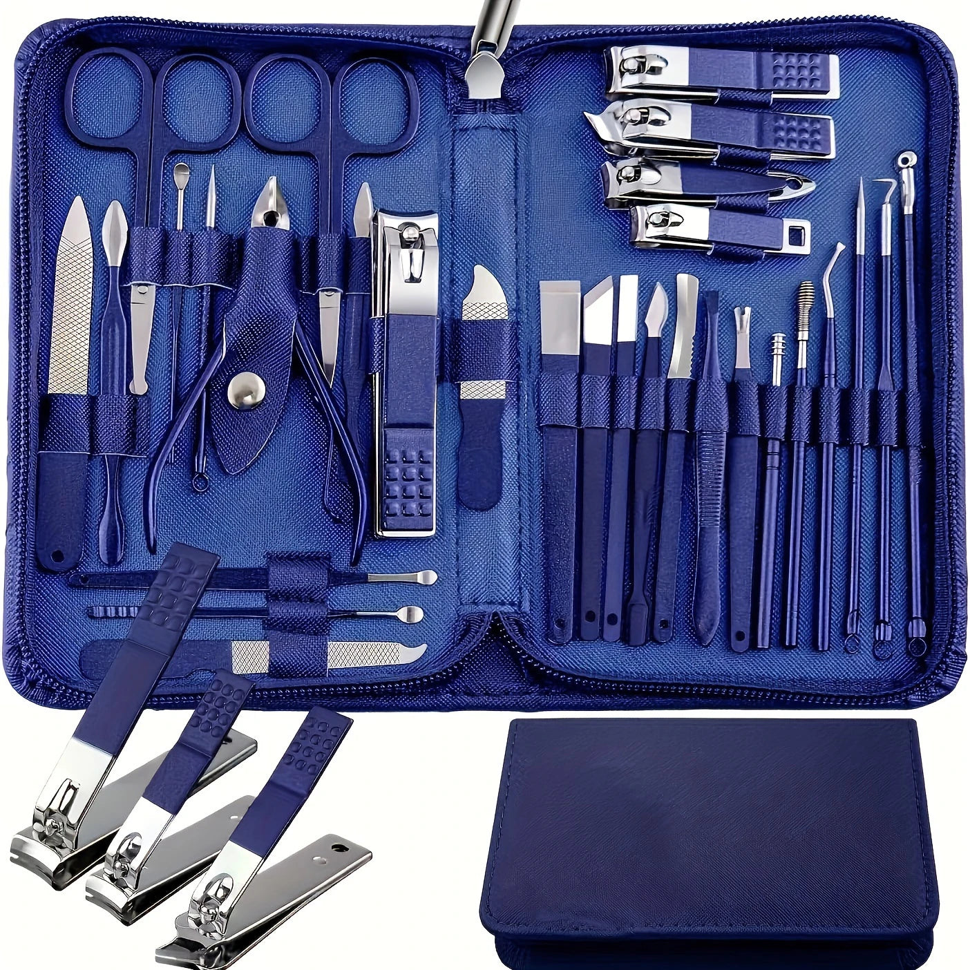 Professional Stainless Steel Manicure and Pedicure Grooming Set