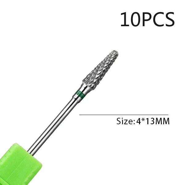 Professional Tungsten Carbide Nail Drill Bit Set - 18