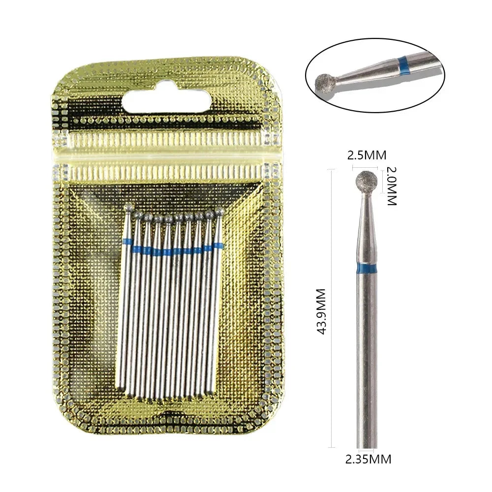 Diamond Drill Bit Set for Professional Nail Manicure - 73