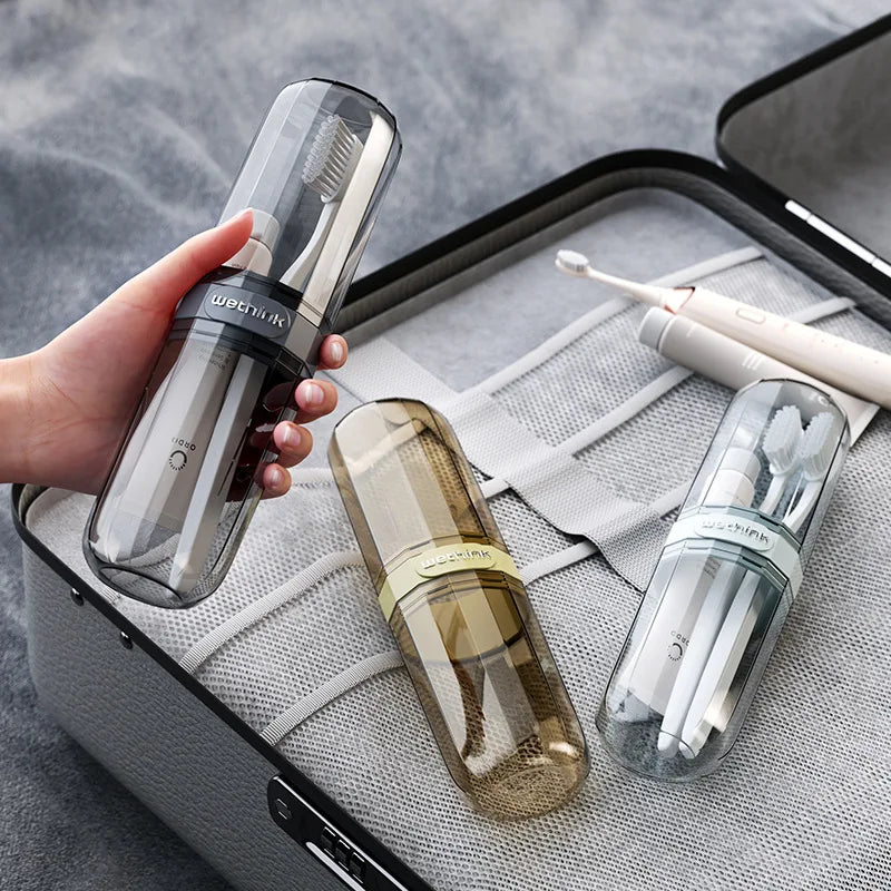 Portable Toothbrush and Toothpaste Travel Case - 3