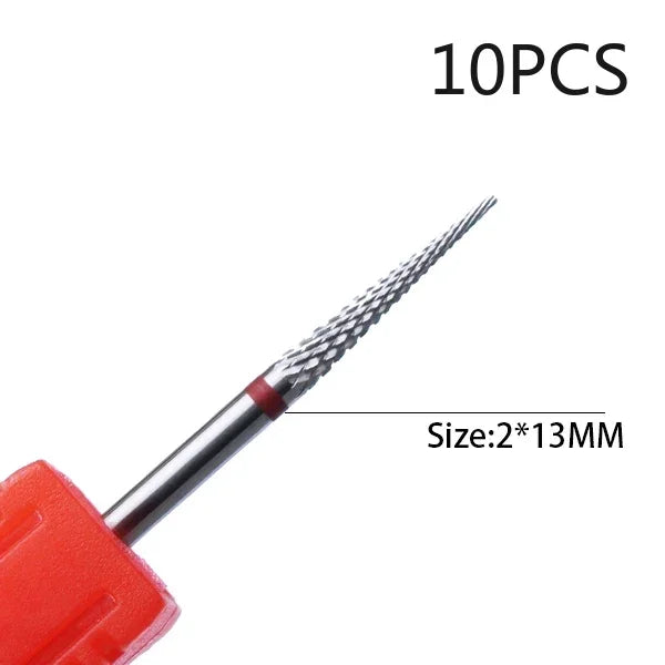 Professional Tungsten Carbide Nail Drill Bit Set