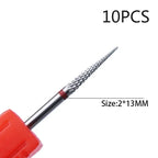 Professional Tungsten Carbide Nail Drill Bit Set