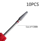 Professional Tungsten Carbide Nail Drill Bit Set