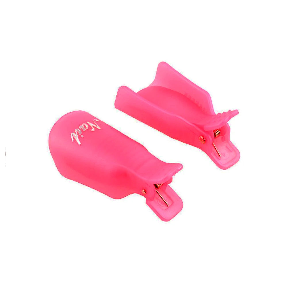 Reusable Soak Off Nail Gel Polish Remover Clips