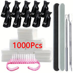 Reusable Soak Off Nail Gel Polish Remover Clips