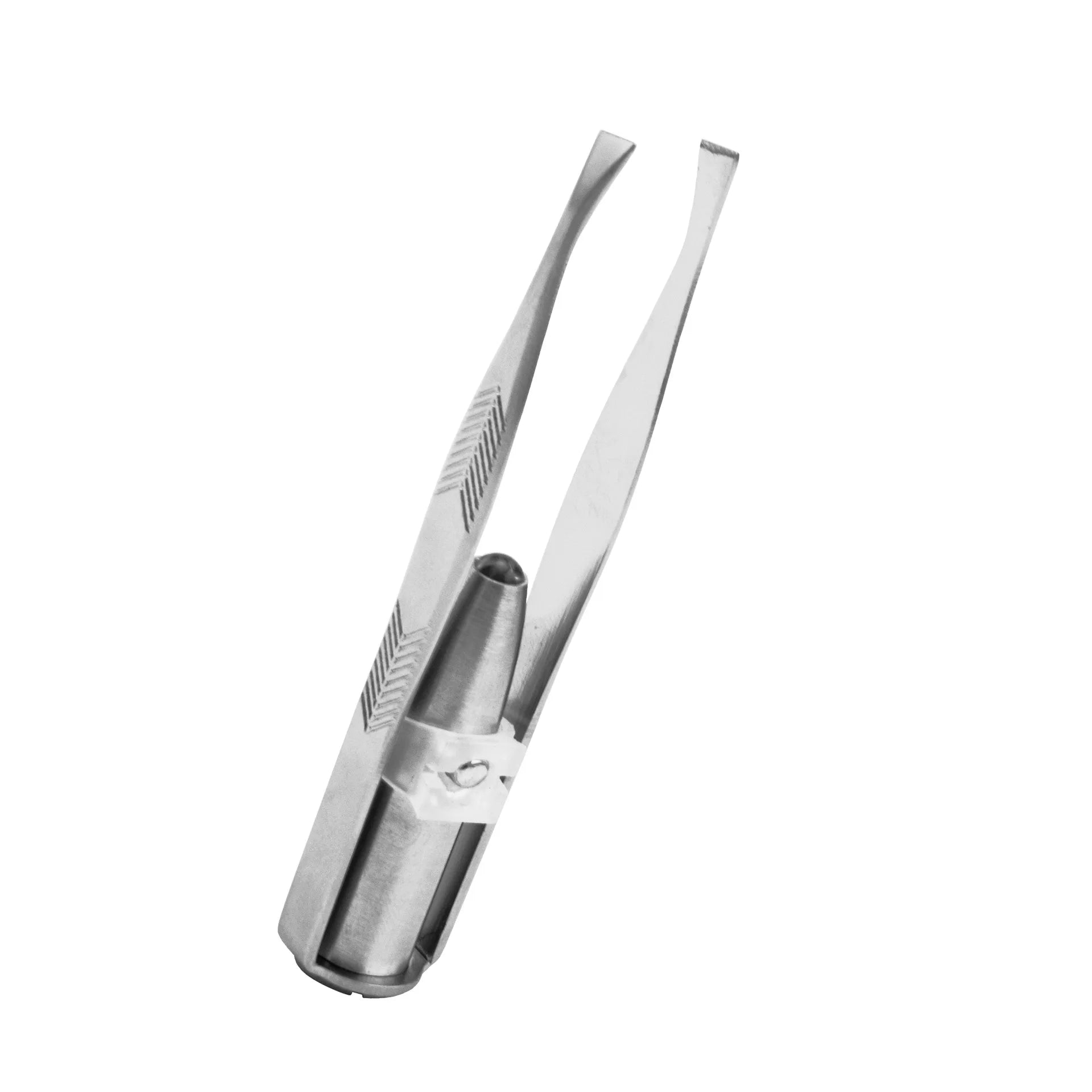 Illuminated LED Eyebrow Tweezer for Precision Grooming