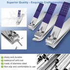 Professional Stainless Steel Manicure and Pedicure Grooming Set