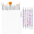 Professional Nail Art Brush and Dotting Tool Set