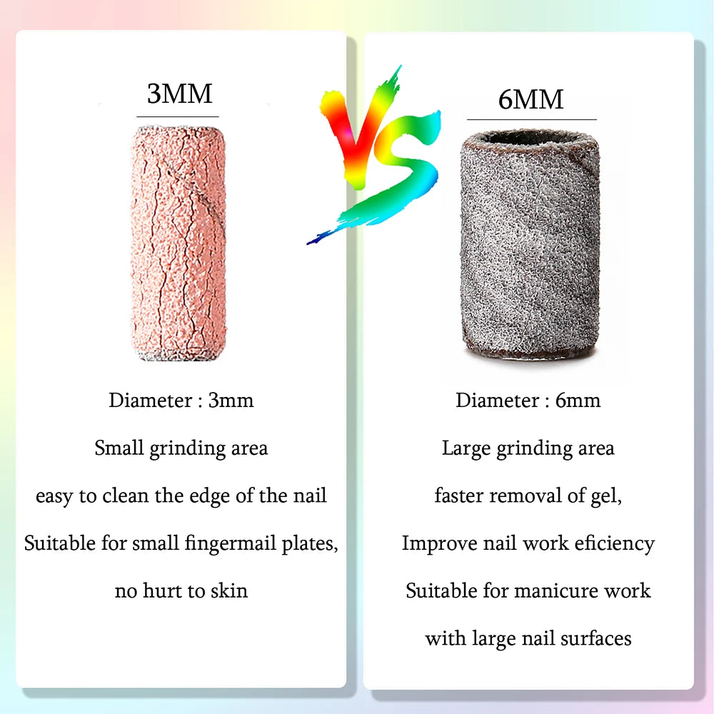 Electric Nail File Sanding Bands for Manicure and Pedicure - 2