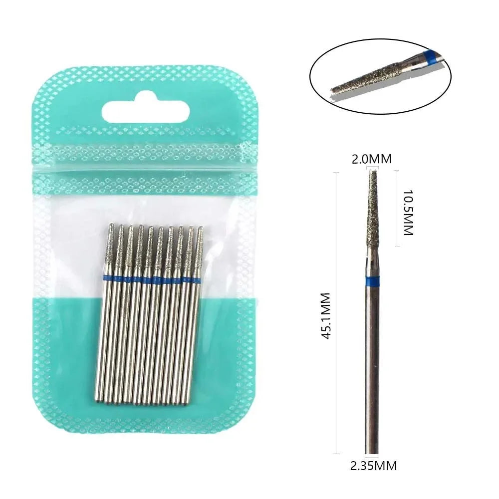 Diamond Drill Bit Set for Professional Nail Manicure