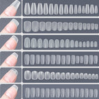 Matte Soft Gel Press-On Nail Tips
