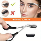 Professional Eyebrow Grooming and Facial Hair Trimmer Set