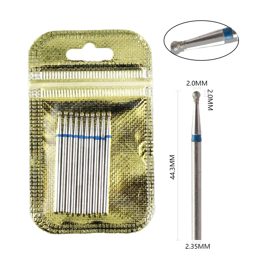 Diamond Drill Bit Set for Professional Nail Manicure - 40