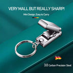 Portable Stainless Steel Collapsible Nail Clipper