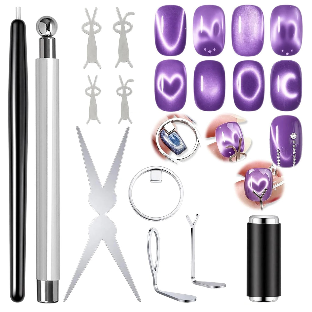 Cat Eye Nail Art Magnetic Tool Set