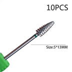 Professional Tungsten Carbide Nail Drill Bit Set