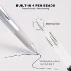 5-in-1 Nail Art Dotting and Manicure Pen