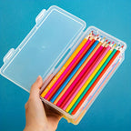 Transparent Stationery Storage Case