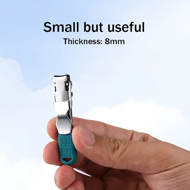 Ultra-Thin Foldable Stainless Steel Nail Clipper - 4