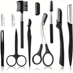 Professional Eyebrow Grooming and Facial Hair Trimmer Set