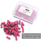 Professional Mini Nail Sanding Bands for Electric Drill