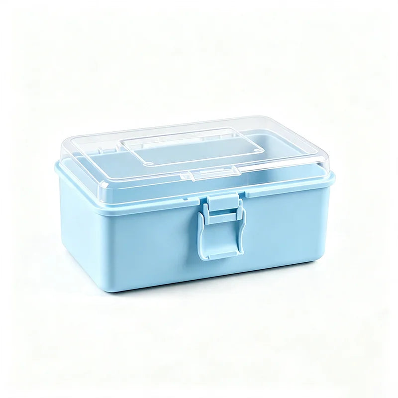 Multilayer Portable Organizer Box for Home Supplies