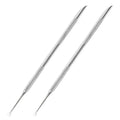 Professional Stainless Steel Cuticle Pusher and Nail Cleaner
