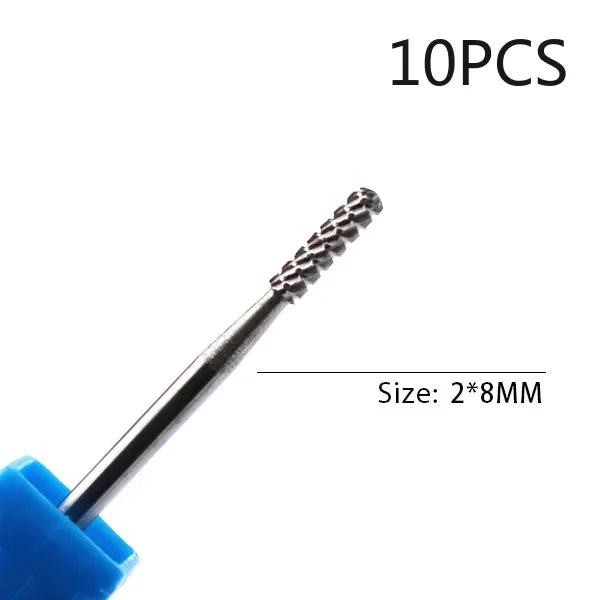 Professional Tungsten Carbide Nail Drill Bit Set