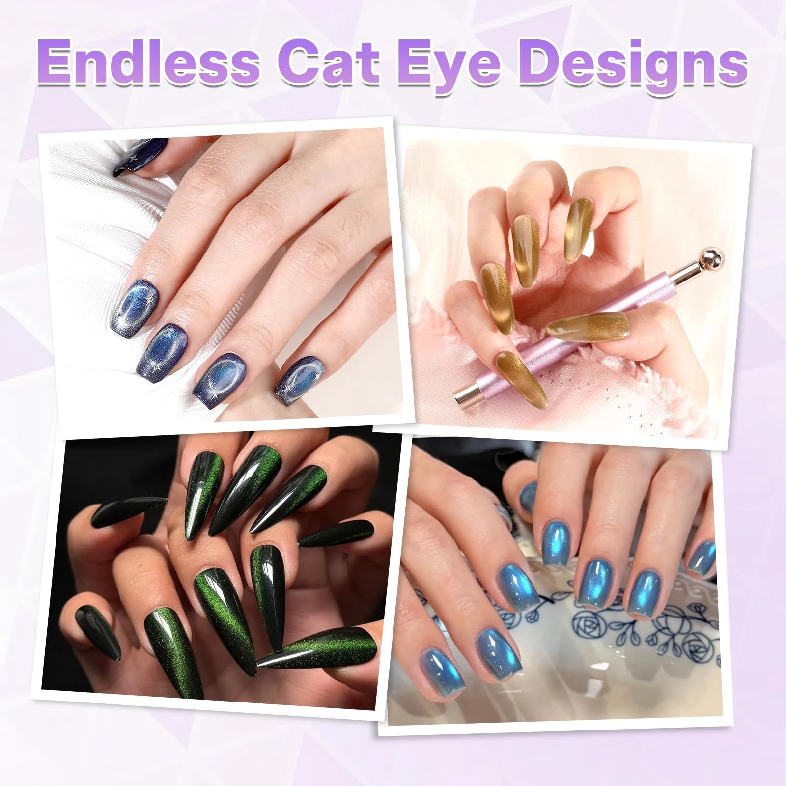 Cat Eye Nail Art Magnetic Tool Set