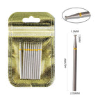 Diamond Drill Bit Set for Professional Nail Manicure