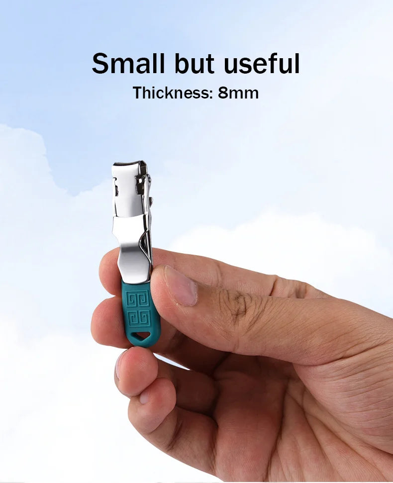 Ultra-Thin Foldable Stainless Steel Nail Clipper - 11