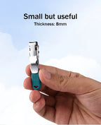 Ultra-Thin Foldable Stainless Steel Nail Clipper