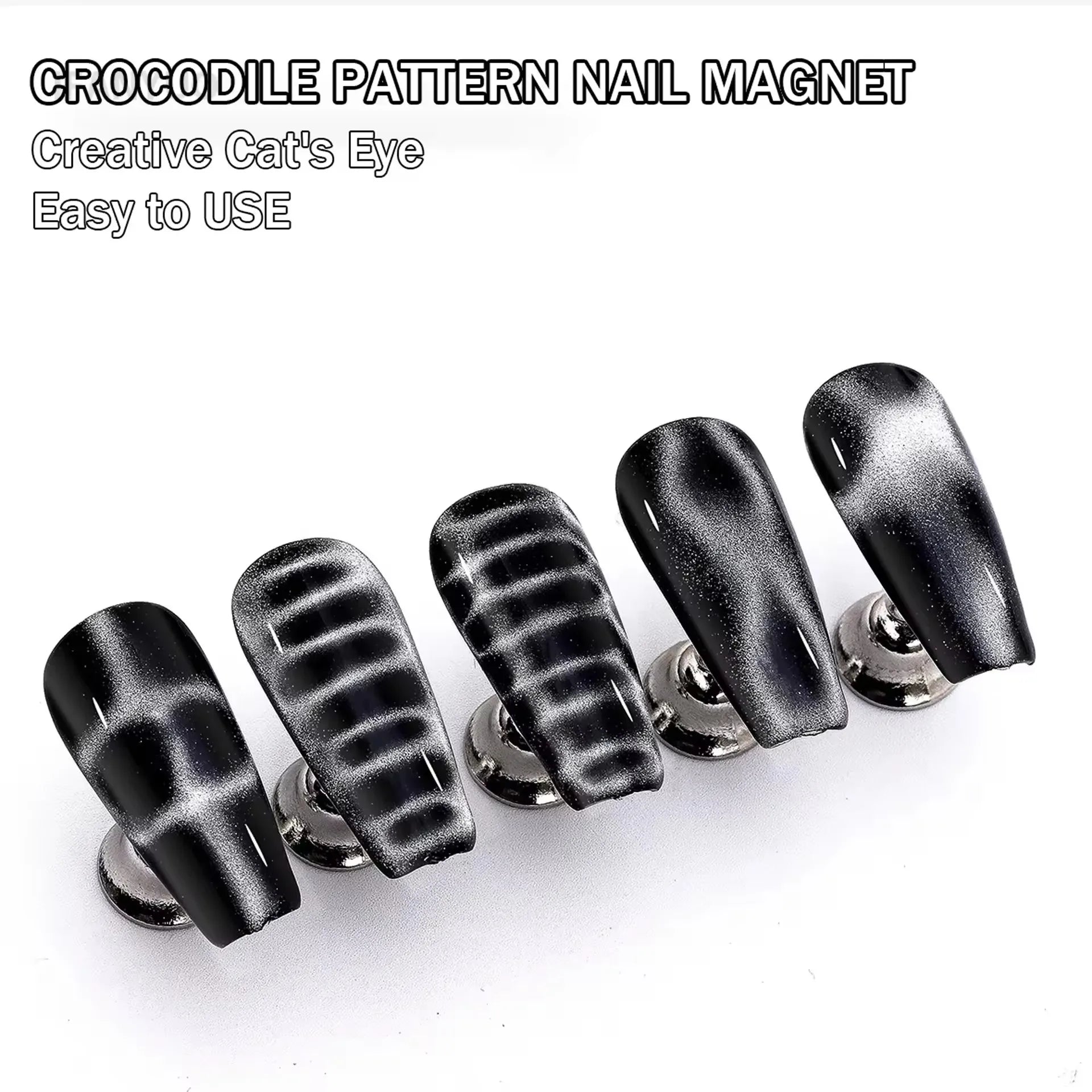 Professional Cat Eye Nail Art Magnet Set - 5