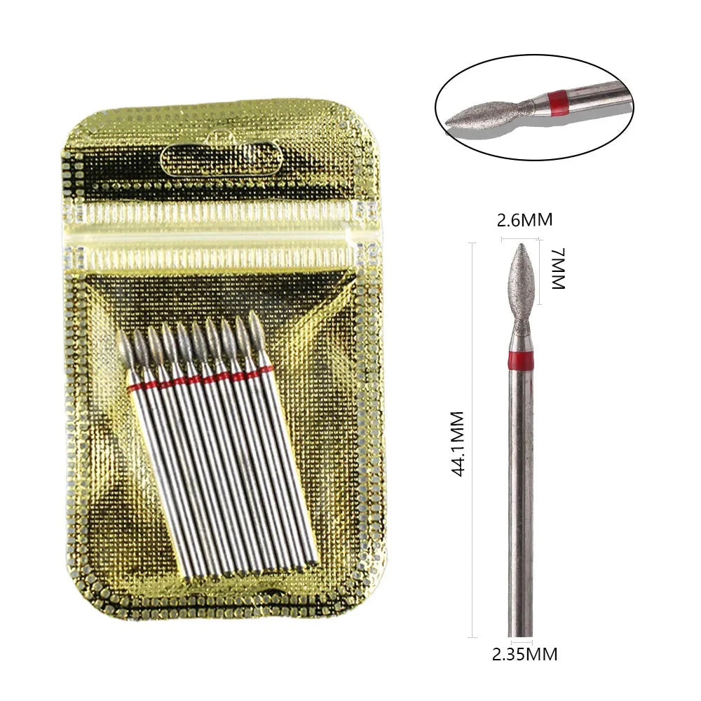 Diamond Drill Bit Set for Professional Nail Manicure