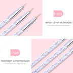 Professional Nail Art Liner Brush Set for DIY Designs