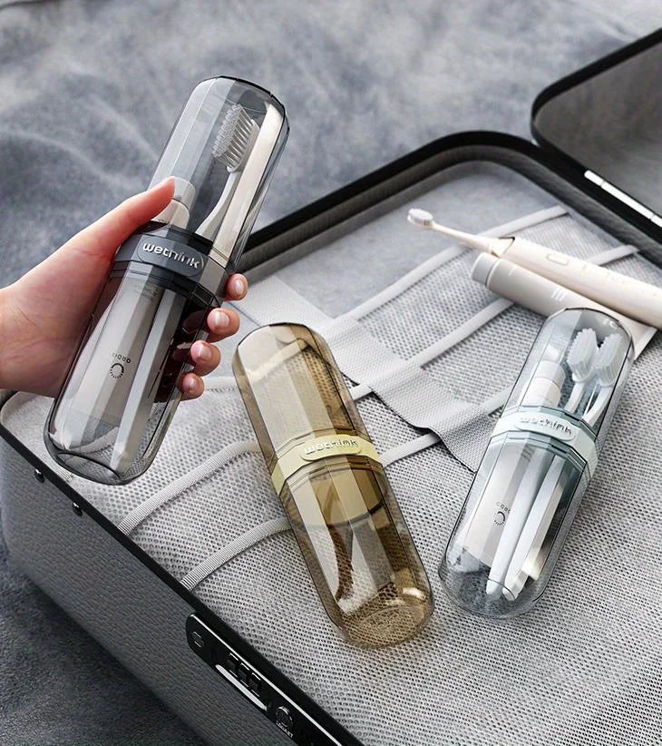 Portable Toothbrush and Toothpaste Travel Case - 15