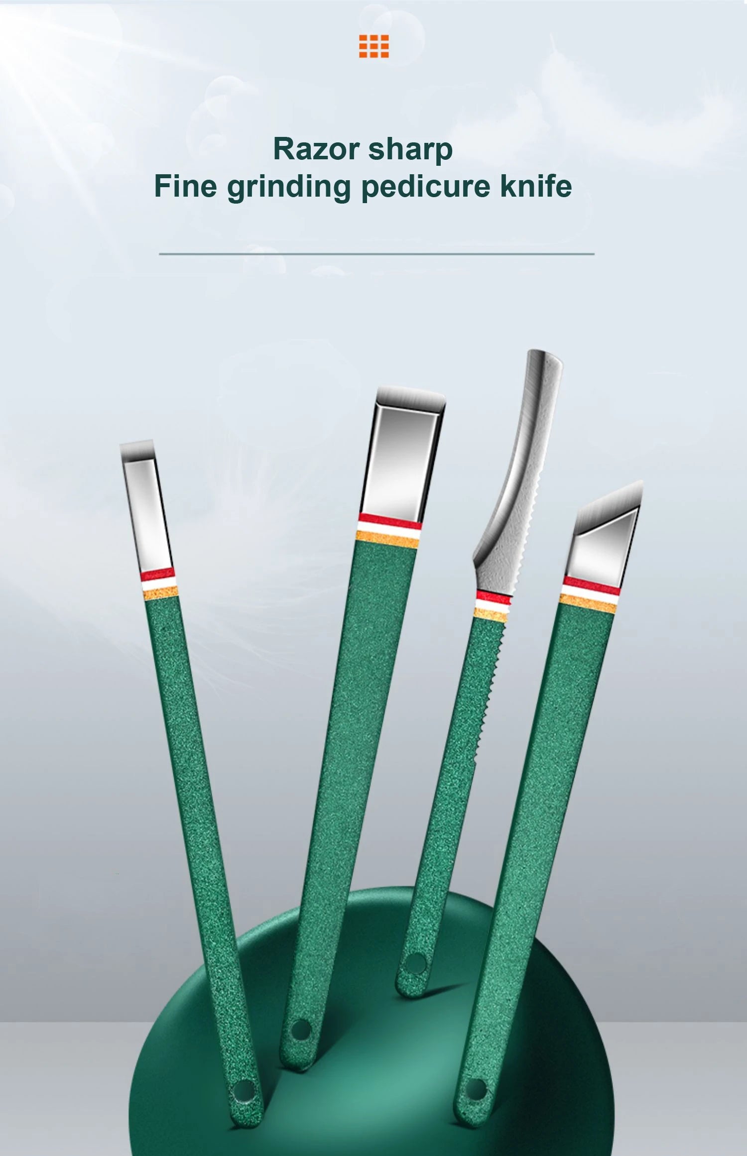 Professional Stainless Steel Manicure Grooming Set