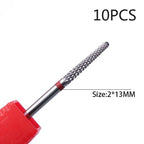 Professional Tungsten Carbide Nail Drill Bit Set